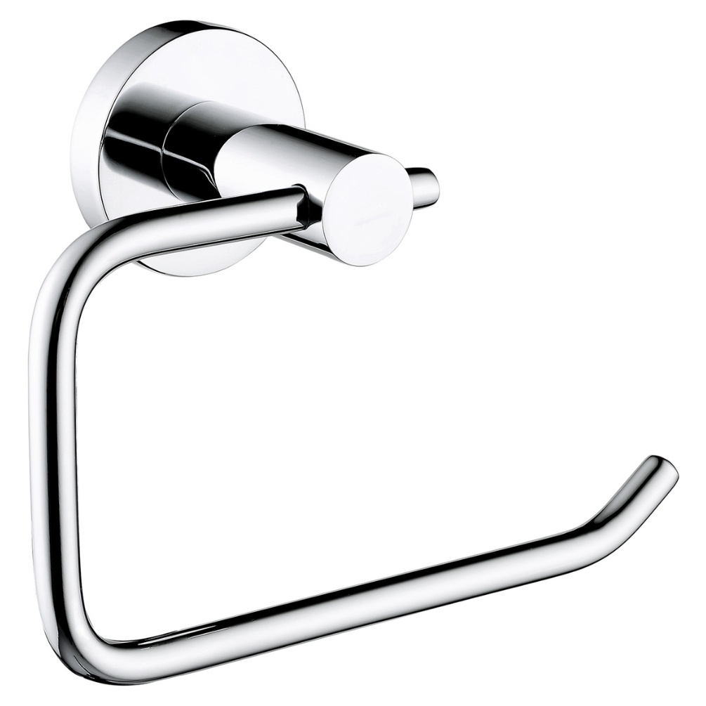 Cut out image of the Bristan Round Chrome Toilet Roll Holder